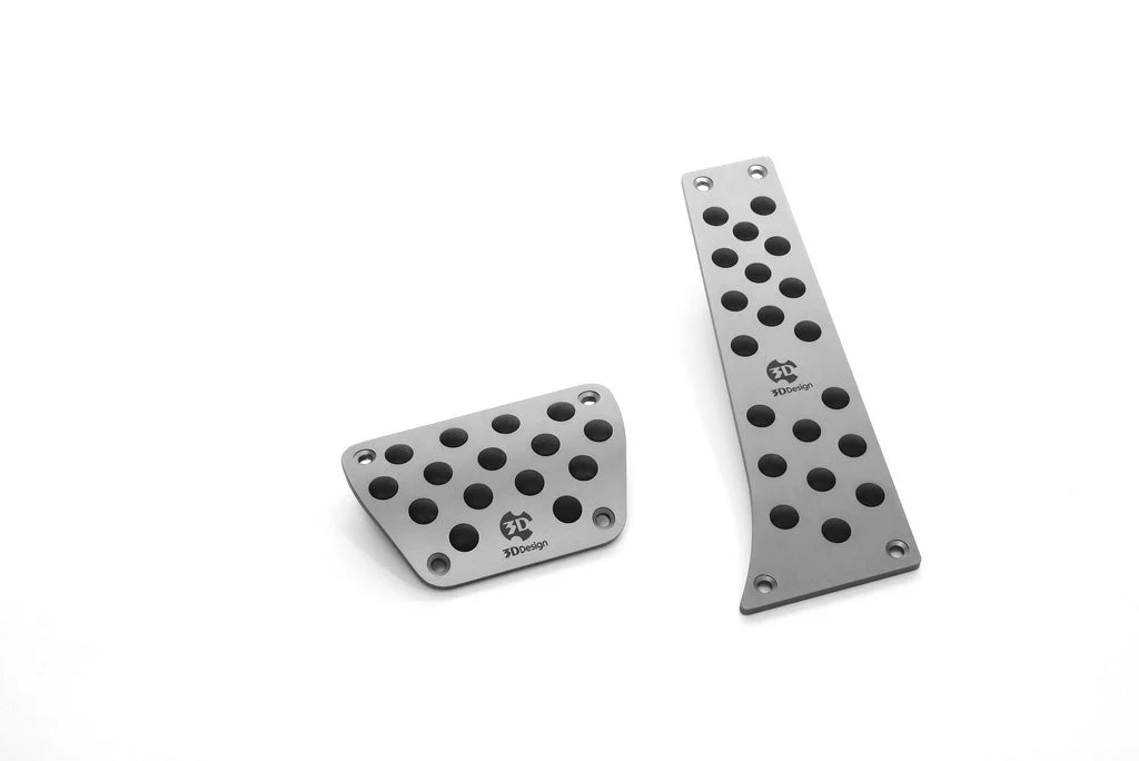 3D Design Alüminyum Pedal Seti (Otomatik)