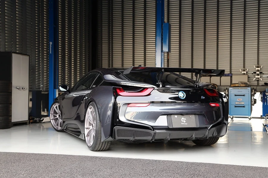 3D Design Karbon Arka Difüzör – BMW i8 I12