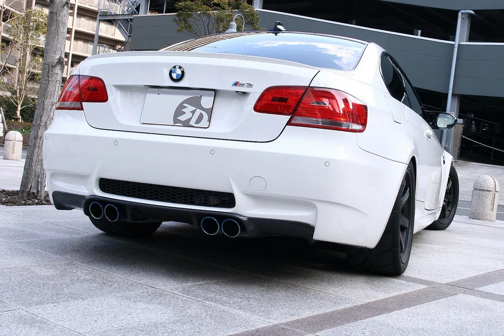 3D Design Karbon Arka Difüzör – BMW M3 E92