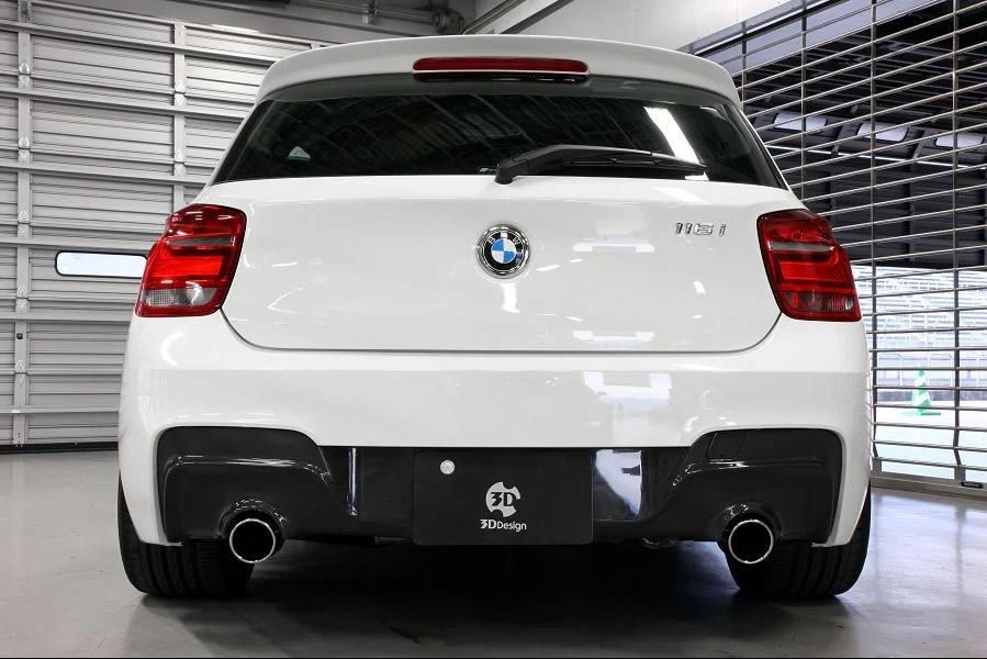 3D Design Karbon Arka Difüzör (M-Sport) – BMW 1 Serisi F20