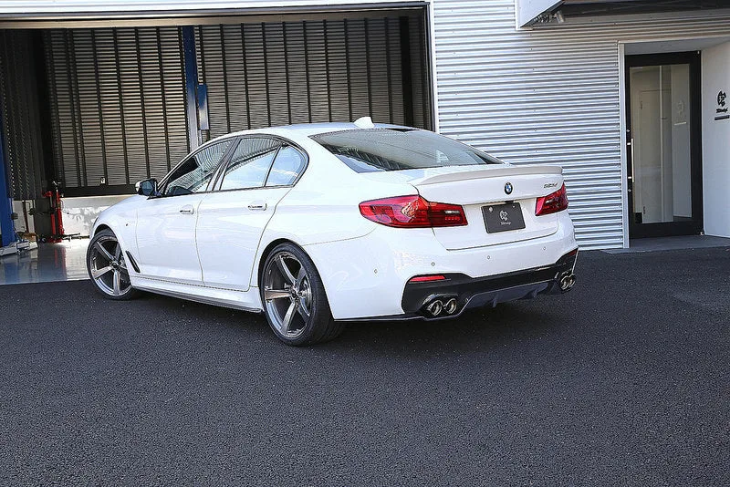 3D Design Karbon Arka Difüzör Type 1 – BMW 5 Serisi G30