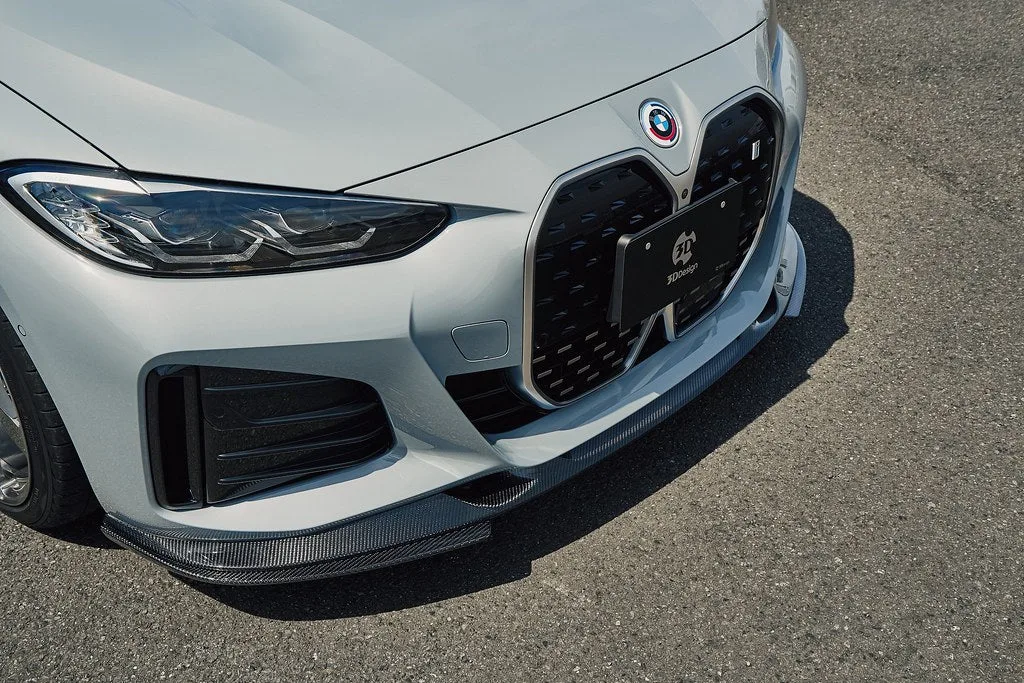 3D Design Karbon Ön Alt Splitter Seti (M-Sport) – BMW 4 Serisi G22 / G23 / Gran Coupe G26