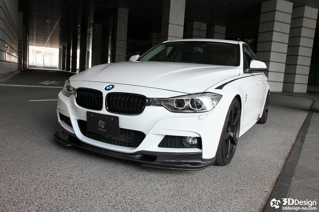 3D Design Karbon Ön Lip (M-Sport) – BMW 3 Serisi F30 / F31