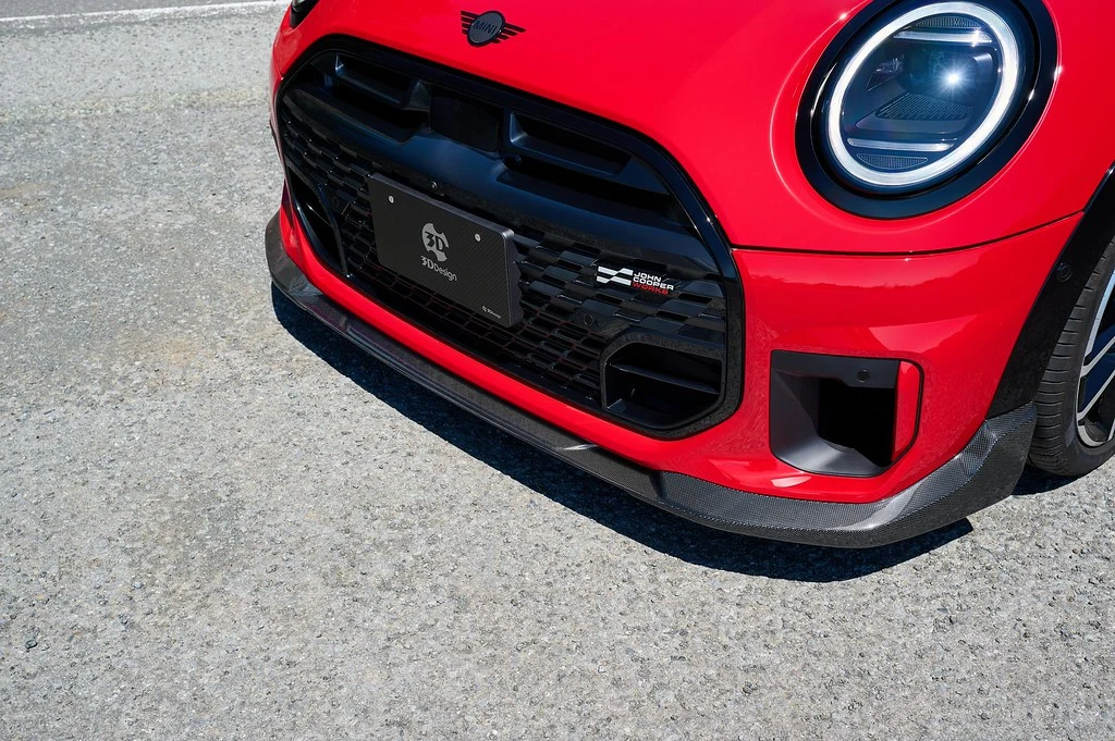 3D Design Karbon Ön Lip – MINI Cooper JCW (F66 / F67)