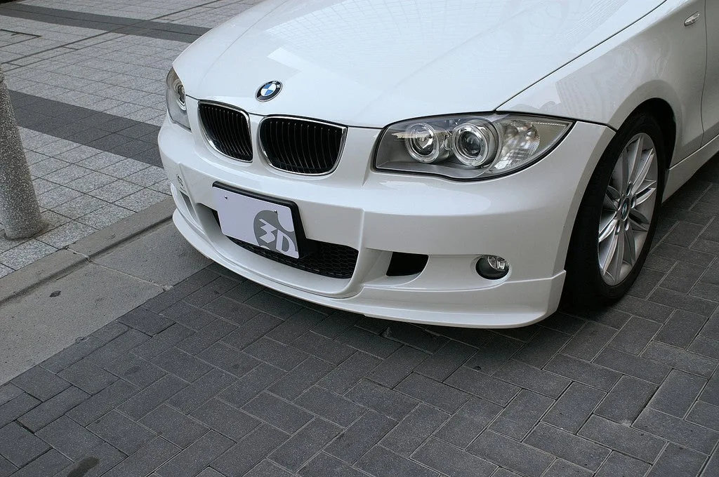 3D Design Poliüretan Ön Lip – BMW 1 Serisi E87 M Sport
