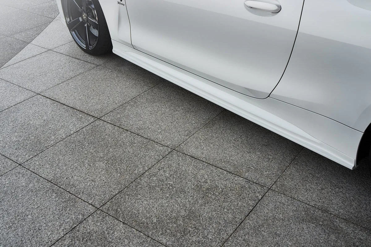 3D Design Yan Marşpiyel Seti (M-Sport) – BMW 4 Serisi G22 / G23