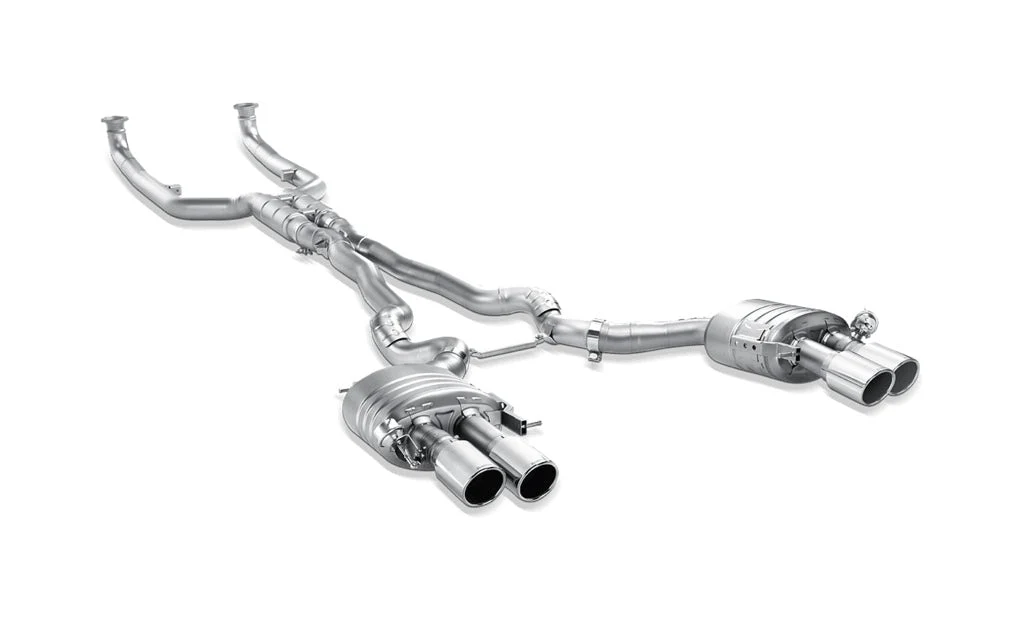 Akrapovič Evolution Line Titanyum Egzoz Sistemi (Karbon Uçlu) – BMW M6 Gran Coupe F06