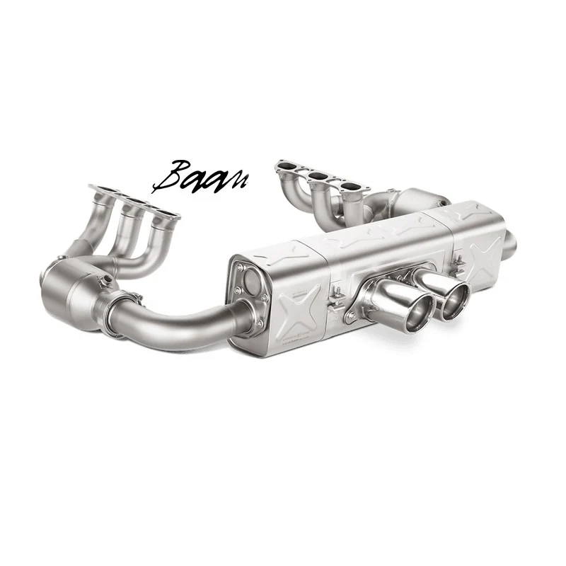 Akrapovič Evolution Race Line Titanyum Header Seti – Porsche 911 GT3 / GT3 RS (991)