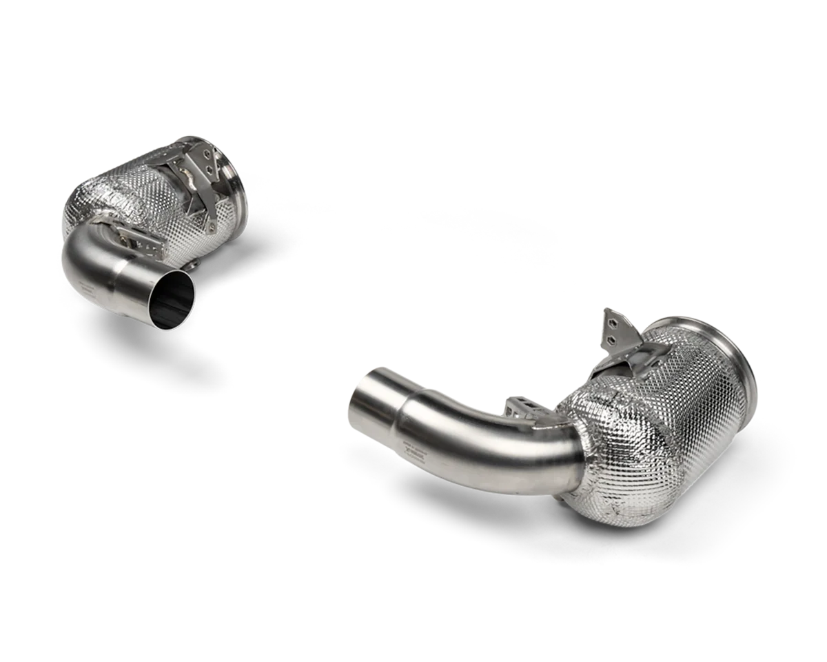 Akrapovič Katalizörlü Paslanmaz Çelik Link Pipe Seti – Porsche 911 Carrera (992.2)
