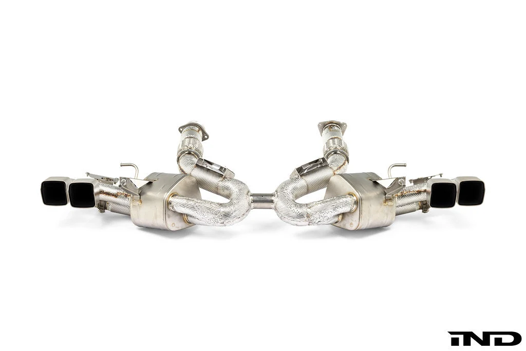 Akrapovič Slip-On Line Titanyum Egzoz Sistemi – Chevrolet Corvette (C8)