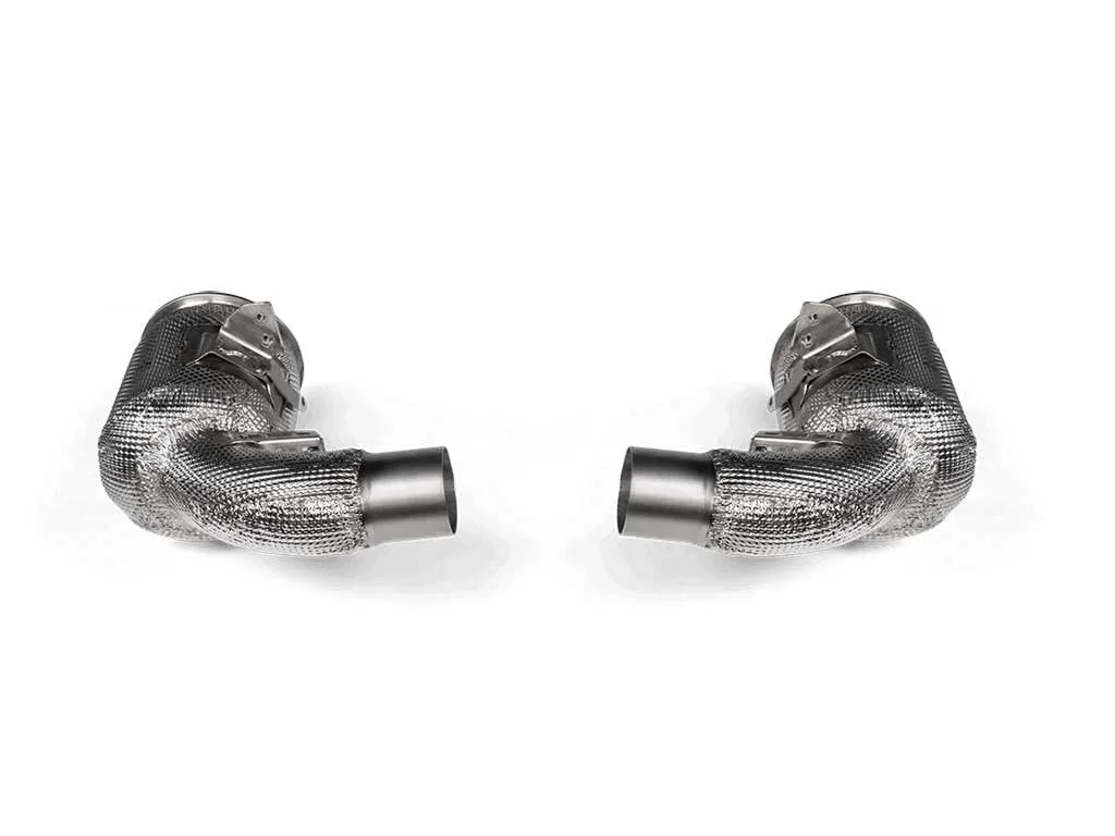 Akrapovič Spor Katalizörlü Link Pipe Seti (200 cpsi) – Porsche 911 Turbo S (992)