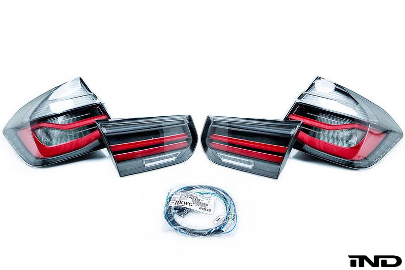 BMW M Performance Blackline Euro Stop Lambası Seti – BMW M3 F80 / 3 Serisi F30 LCI
