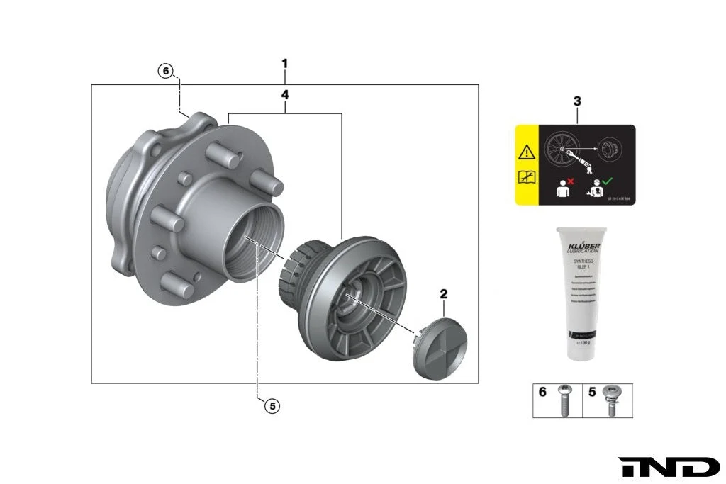 BMW M Performance Center Lock Hub Dönüşüm Kiti ve Style 963M Jant Sistemi – BMW M2 / M3 / M4 G8X