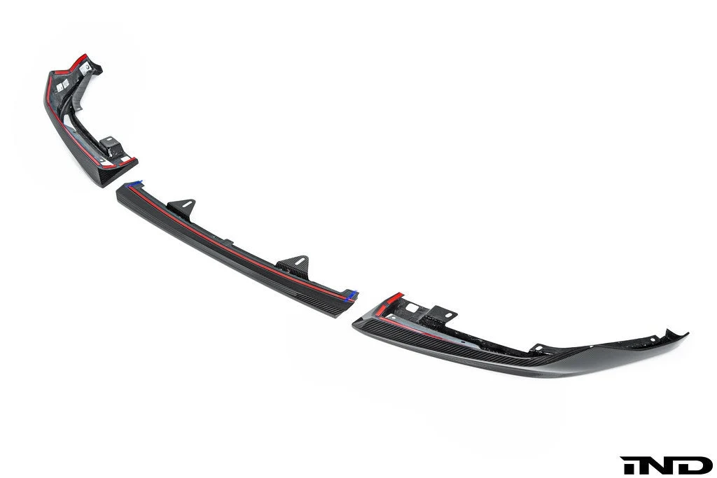 BMW M Performance Karbon Ön Splitter Seti (LCI, 3 Parça) – BMW M5 F90