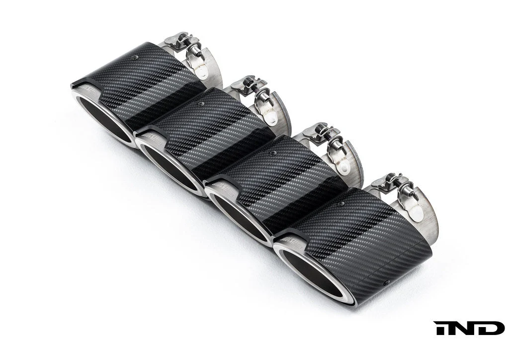 BMW M Performance Karbon ve Titanyum Egzoz Uçları Seti – BMW M5 G90 / G99