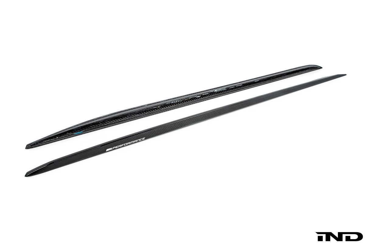 BMW M Performance Karbon Yan Marşpiyel Eki Seti (Rocker Blade, M Sport) – BMW 4 Serisi G22 / G23