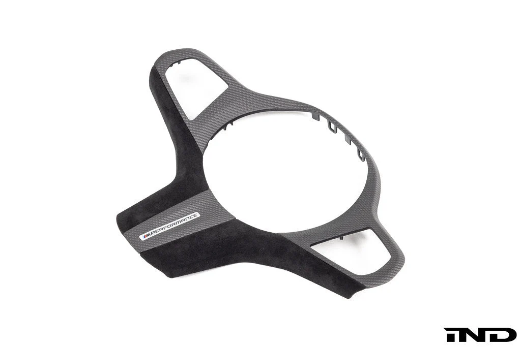 BMW M Performance Mat Karbon ve Alcantara Direksiyon Trimi