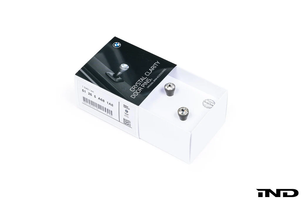 BMW Crystal Clarity Swarovski Kapı Kilit Pimi Seti