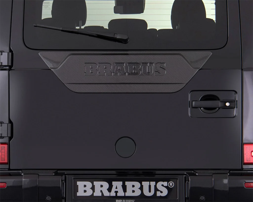 BRABUS Karbon Arka Kapı Eki (Stepne İptal Kapağı) – Mercedes-AMG G 63 (W465)