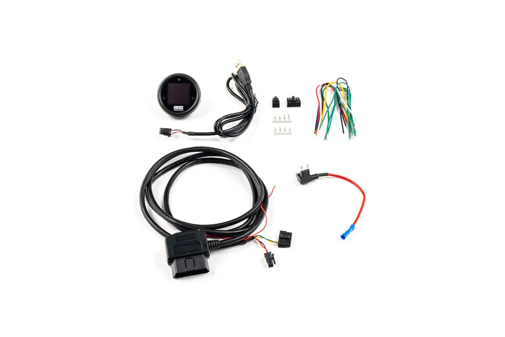 CANchecked MFD15 Çok Fonksiyonlu Evrensel Gösterge 1.5" Gen2 (OBD Kablolu)