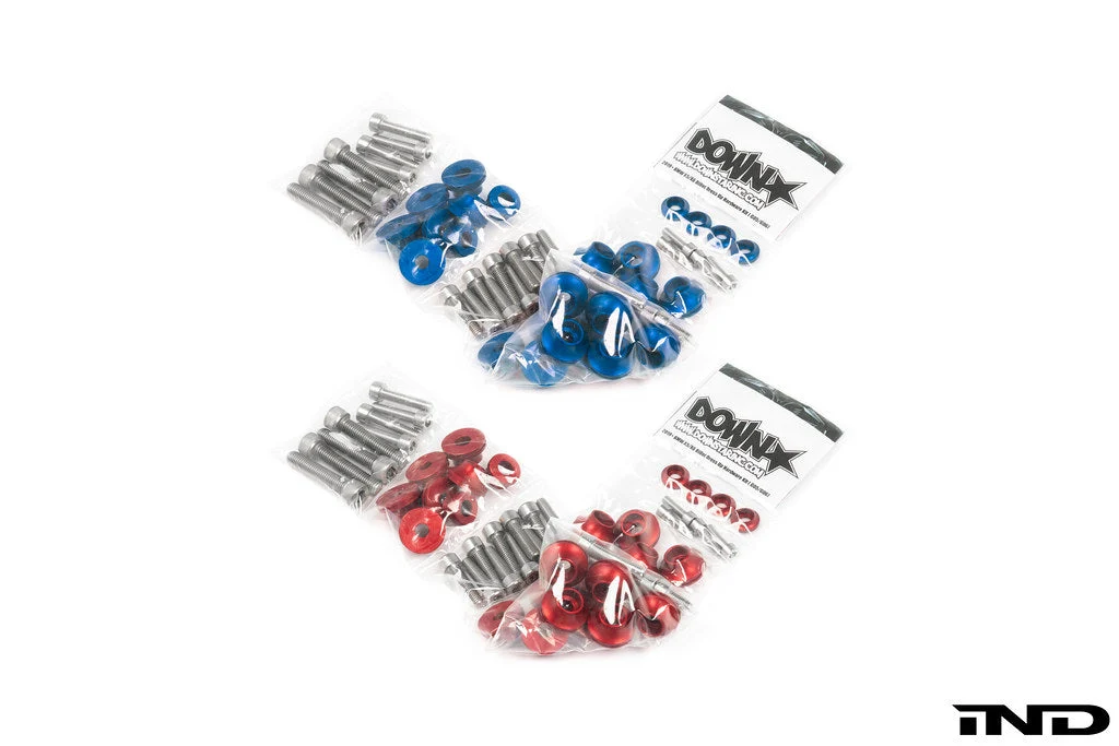 Downstar Deluxe Billet Dress Up Cıvata Kiti (Paslanmaz Çelik) – BMW X5 / X6 / X7 / XM (F9X / G0X)