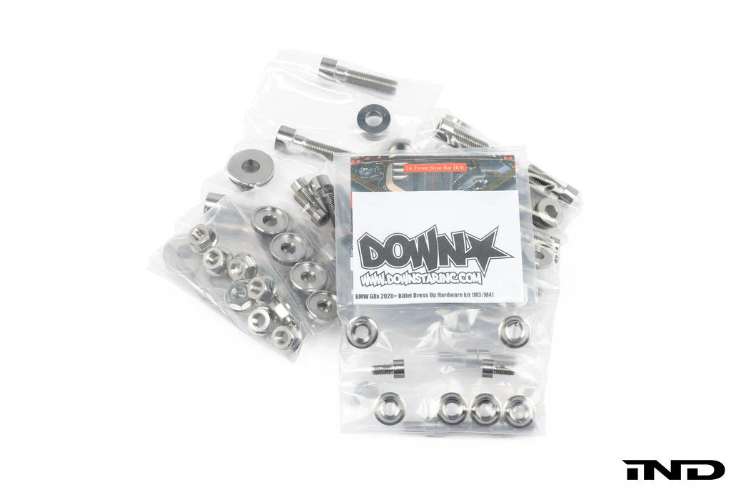 Downstar Deluxe Billet Dress Up Cıvata Kiti (Titanyum) – BMW M2 / M3 / M4 G8X