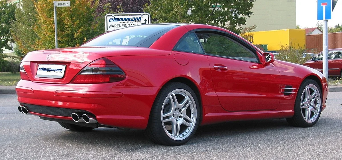 Eisenmann 4 x 120 x 77 mm Egzoz Sistemi – Mercedes-AMG SL 55 (R230)