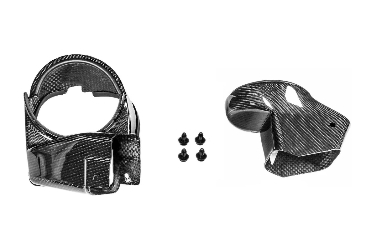Eventuri Siyah Karbon V2 Sealed Duct Yükseltme Kiti (V1 Intake için) – BMW M3 F80 / M4 F82