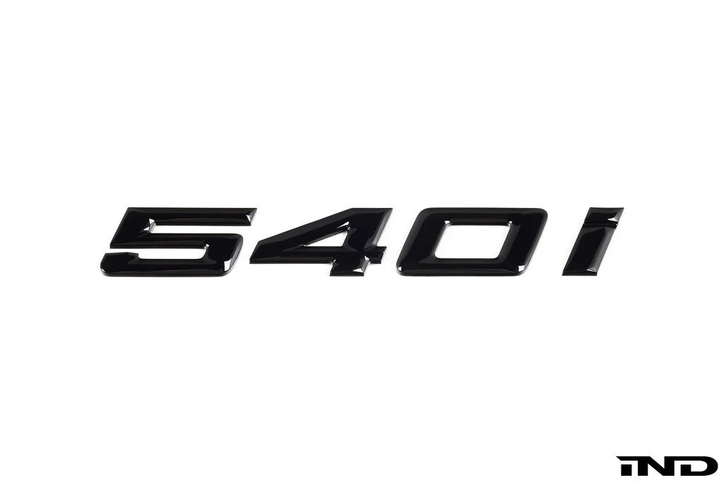IND Boyalı Bagaj Amblemi (540i) – BMW 5 Serisi G30