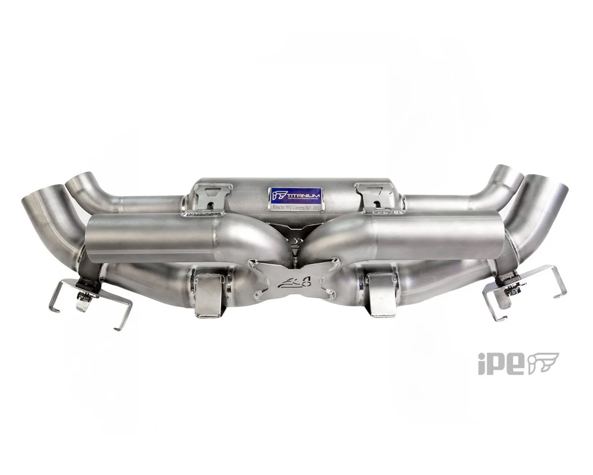 iPE Arka Susturucu – Porsche 911 Turbo S (992)