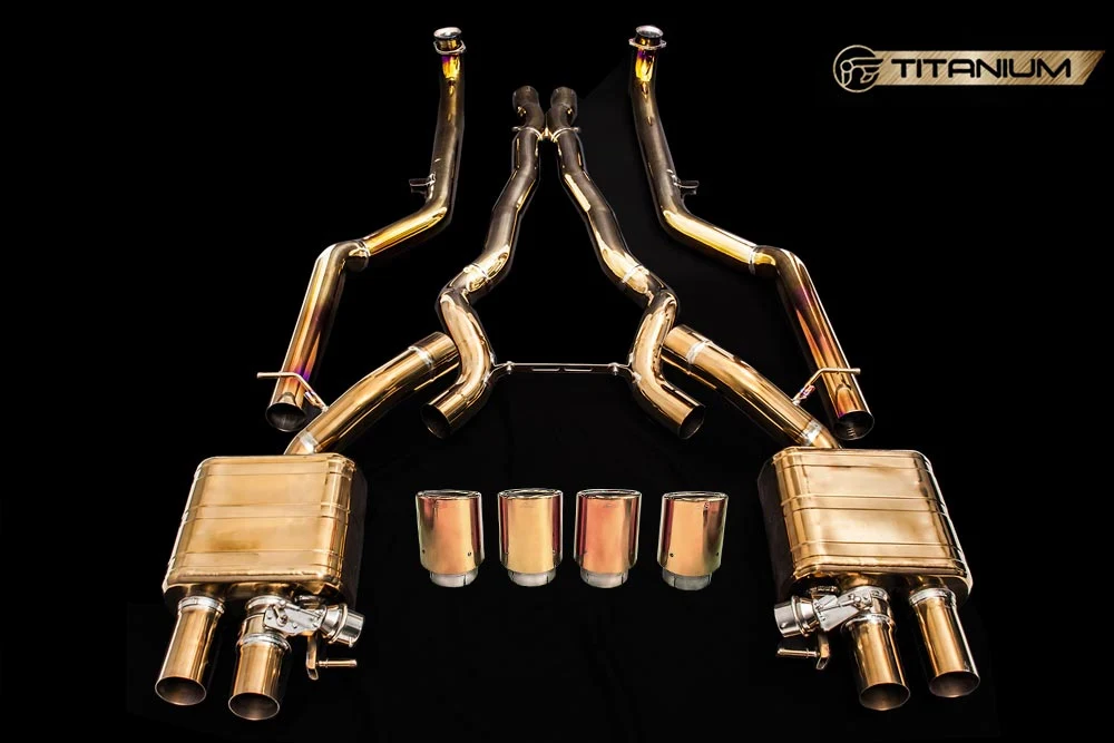 iPE Titanyum Tam Egzoz Sistemi – BMW M6 F12 / F13 / F06