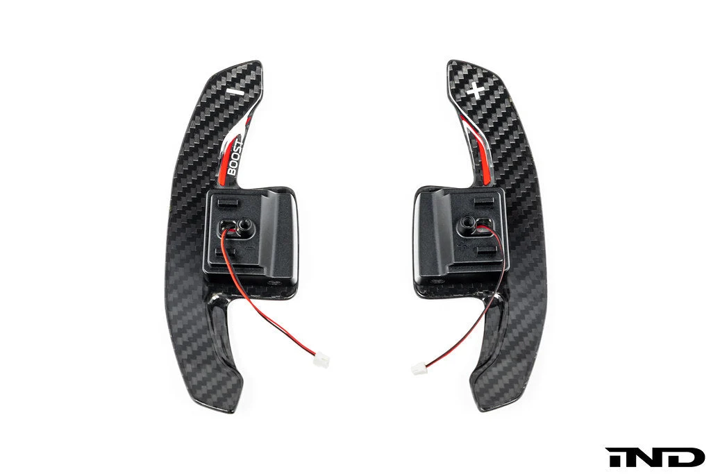 JQ Werks MadTrace Karbon Manyetik Paddle Shift Kulakçık Seti – BMW M5 G90 / G99 / 5 Serisi G60