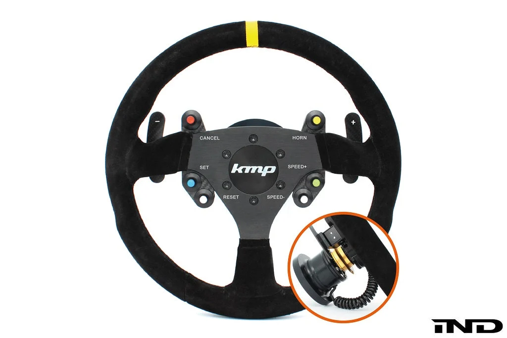 KMP Yarış Direksiyonu + Quick-Release Hub Kiti (8AT, Gen 2) – Toyota Supra (A90 / A91)