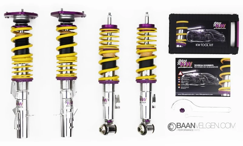 KW Clubsport Coilover Kiti – Porsche 911 GT2 / GT3 RS (997)