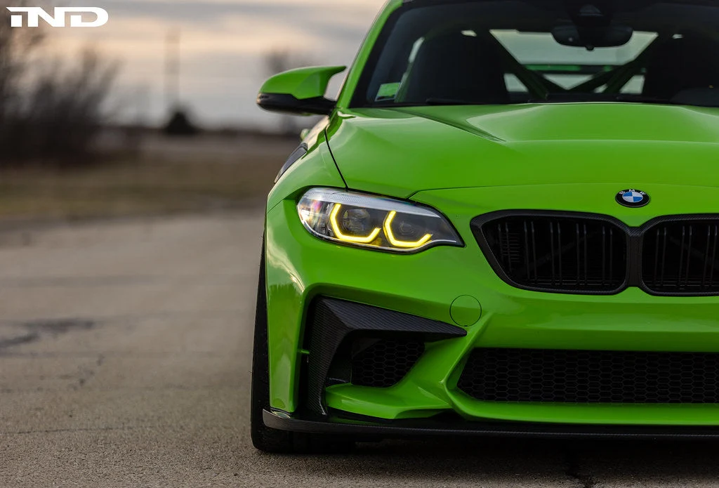 Motorsport+ CSL Style Sarı DRL LED Modül Seti – BMW M2 F87