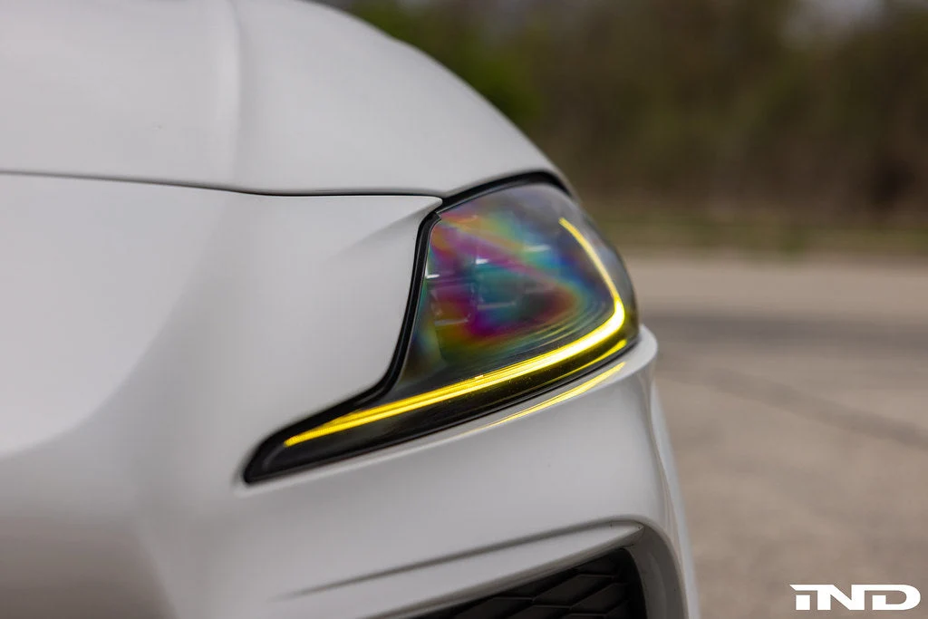 Motorsport+ Race Style Sarı DRL LED Modül Seti – Toyota Supra (A90 / A91)