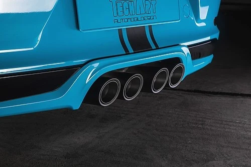 TECHART Valf Kontrollü Orta Çıkışlı Spor Egzoz Sistemi – Porsche 911 Carrera (991.2)