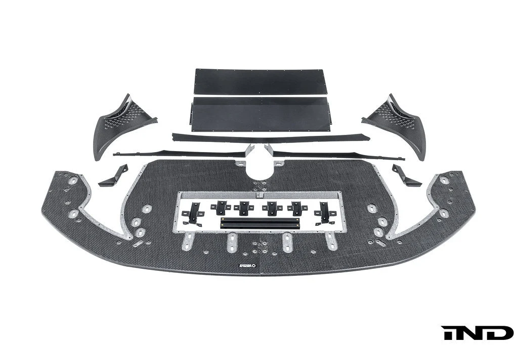 Verus Engineering Polyweave Karbon Ön Splitter Kiti – BMW M2 G87