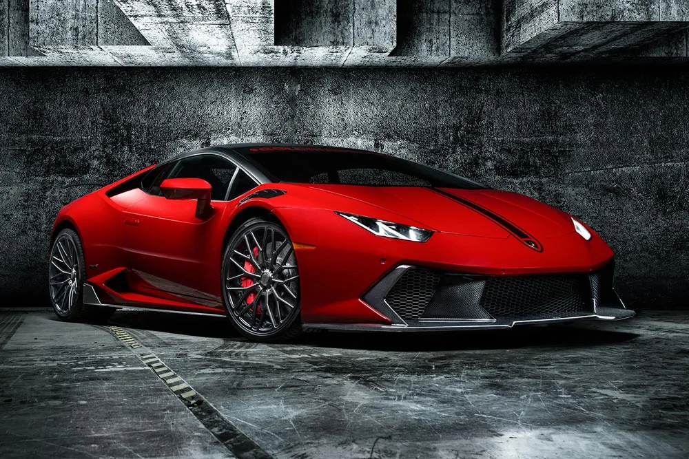 Vorsteiner Novara Edizione Karbon Ön Tampon ve Ön Spoiler – Lamborghini Huracan